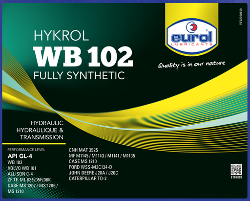 [E105835-IBC] EUROL HYKROL WB 102 (IBC 1000L)