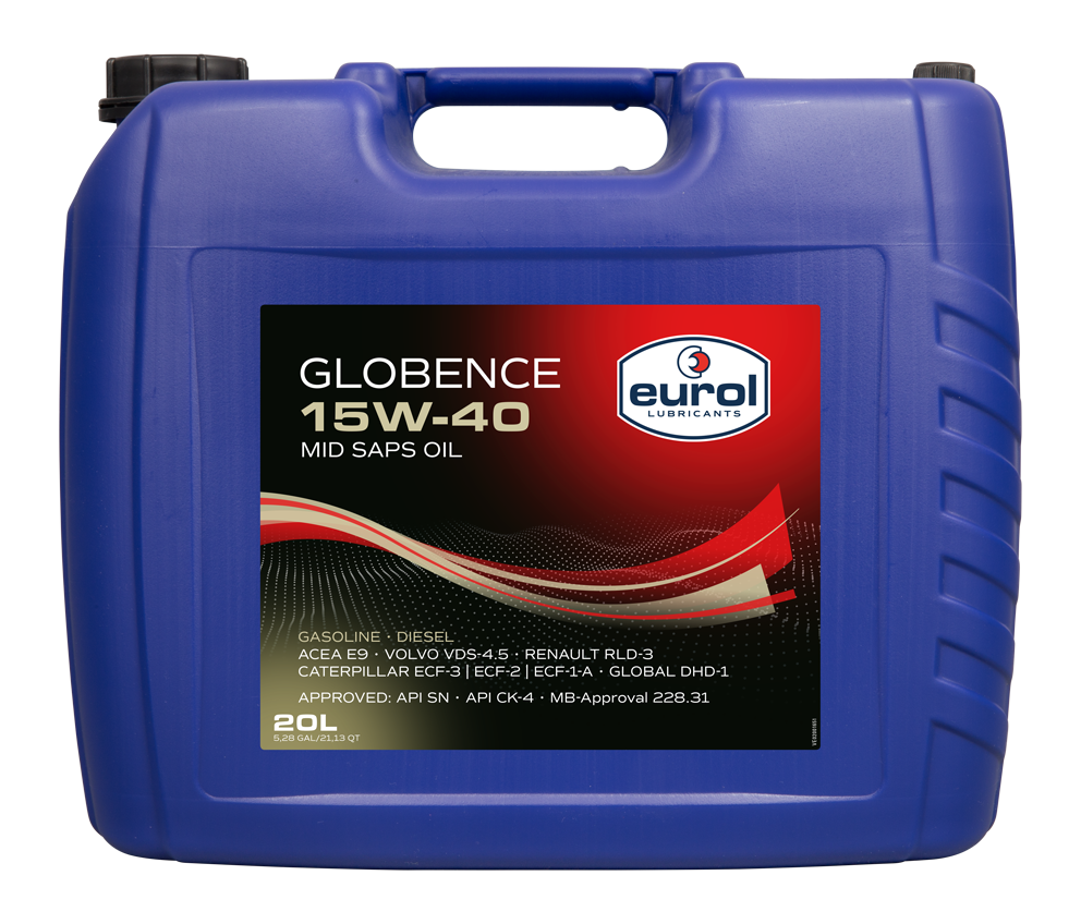 EUROL GLOBENCE 15W-40 (20L ZIL)