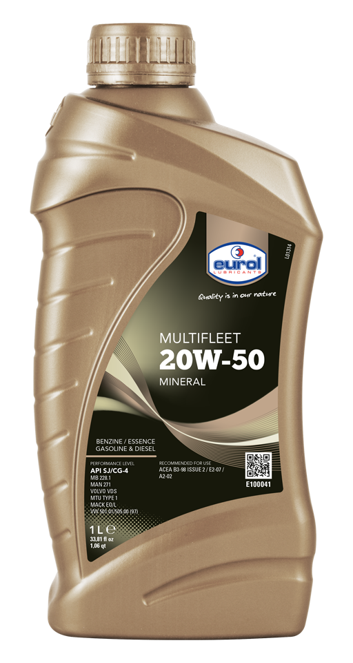 EUROL MULTIFLEET 20W-50 (1L)
