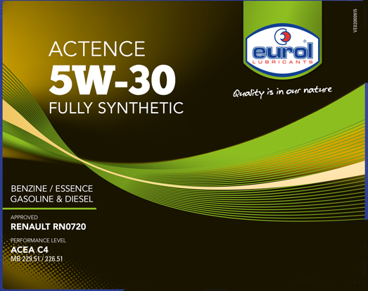 EUROL ACTENCE 5W-30 (IBC 1000L)