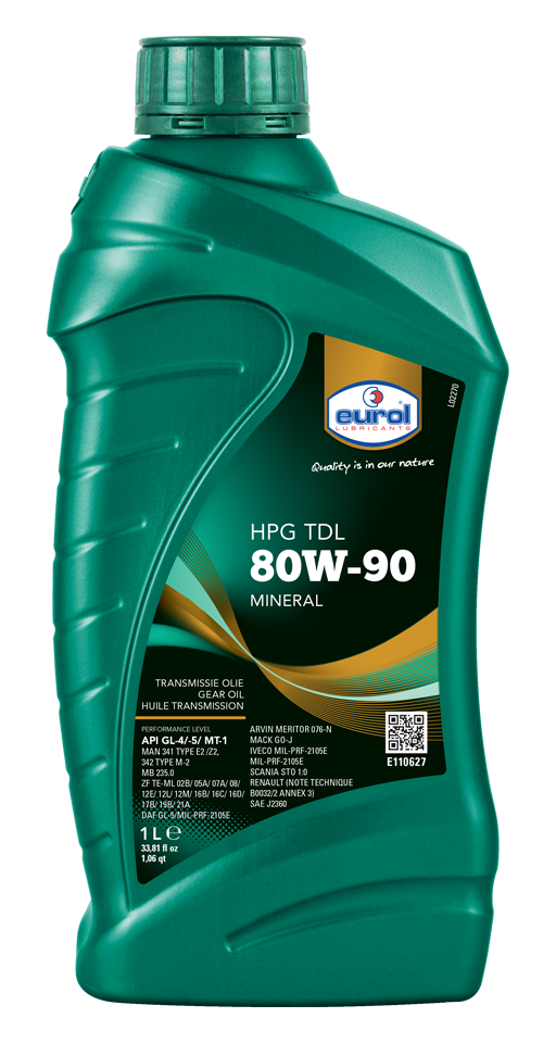 EUROL HPG 80W-90 TDL GL4/5 (1L)