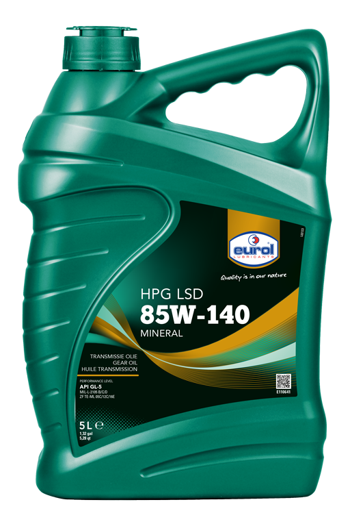 EUROL HPG SAE 85W-140 GL5 LSD (5L)