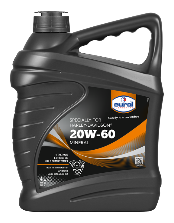 EUROL HARLEY 20W-60 (4L)