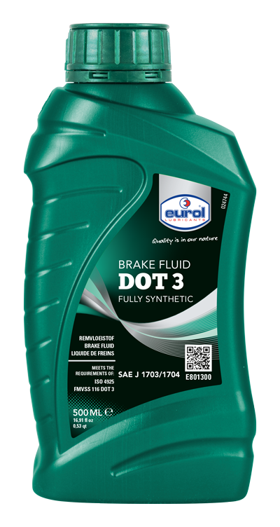 EUROL BRAKE FLUID DOT 3 (500ML)