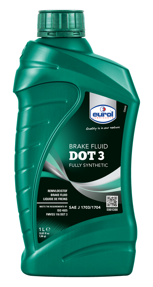 EUROL BRAKE FLUID DOT 3 (1L)