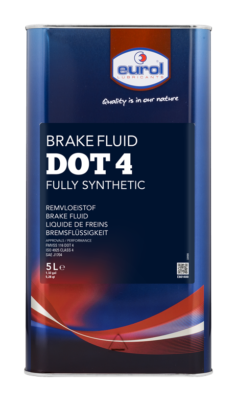 EUROL BRAKE FLUID DOT 4 (5L BLIK)