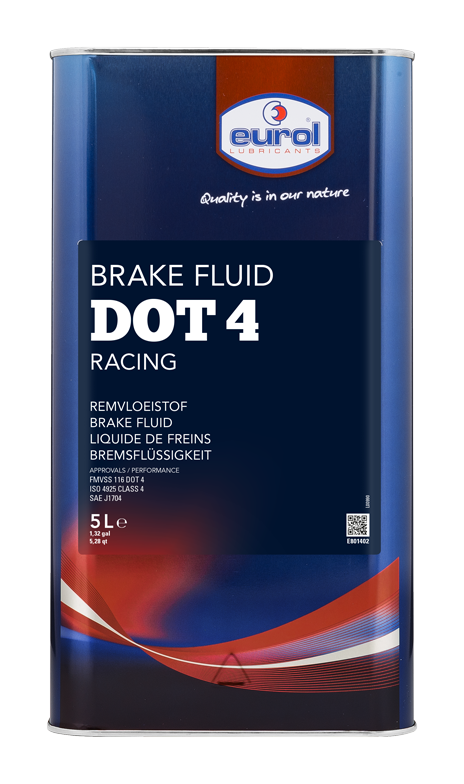 EUROL BRAKE FLUID DOT 4 RACING (5L BLIK)