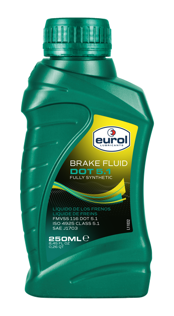 EUROL BRAKE FLUID DOT 5.1 (250ML)