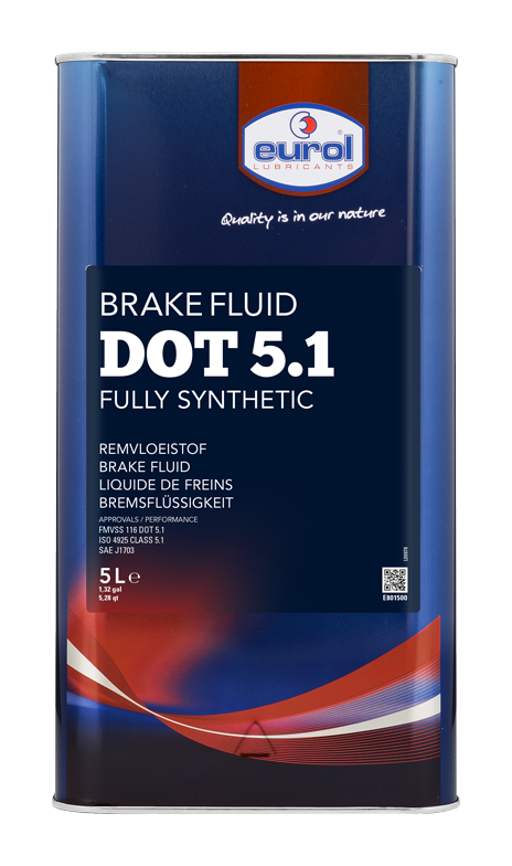 EUROL BRAKE FLUID DOT 5.1 (5L BLIK)