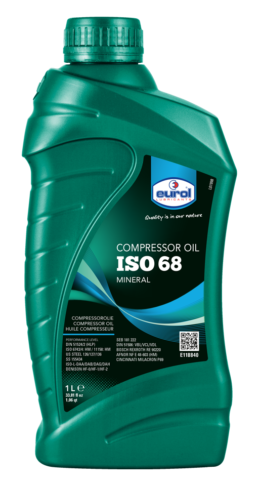 EUROL COMPRESSOR OIL 68 (1L)