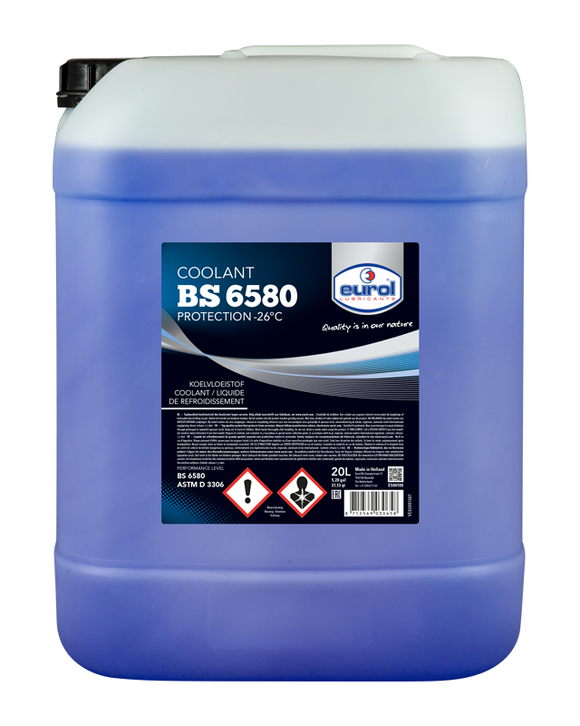 EUROL COOLANT -26°C BS 6580 (20L NAT)