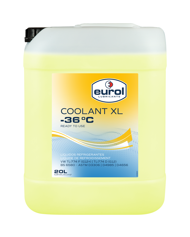 EUROL COOLANT XL -36°C (20L NAT)