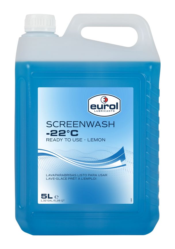 EUROL SCREENWASH LEMON -22°C (5L ZW)