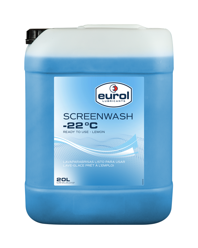EUROL SCREENWASH LEMON -22°C (20L NAT)