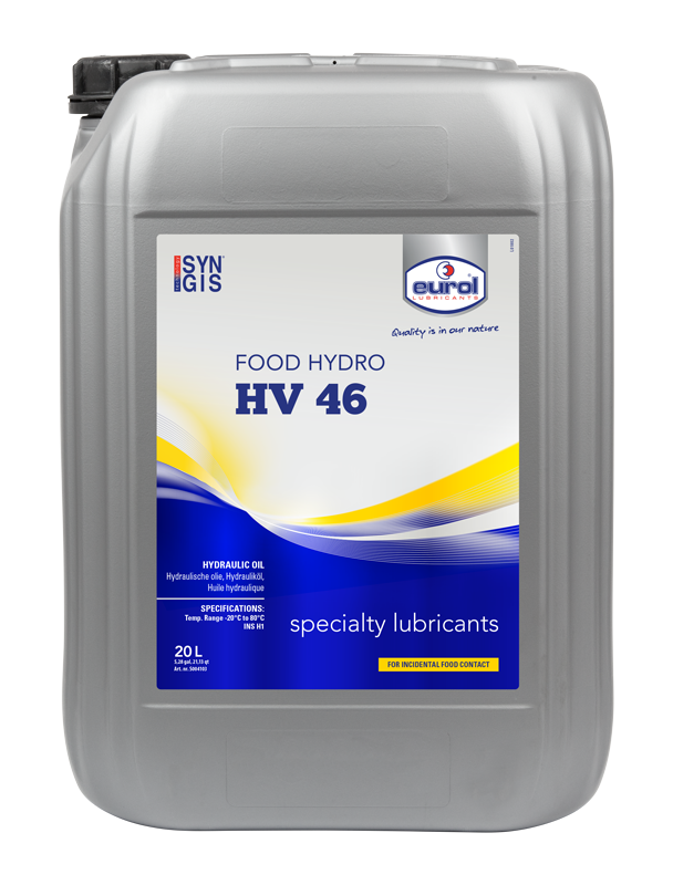 EUROL FOOD HYDRO HV 46 (20L)