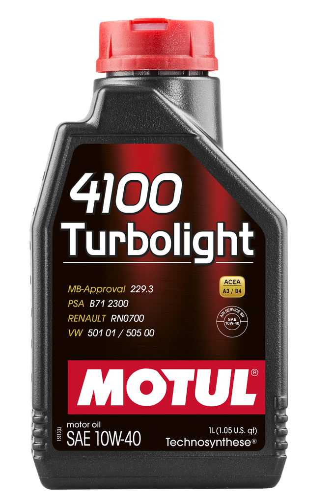 MOTUL 4100 TURBOLIGHT 10W40 (1L)