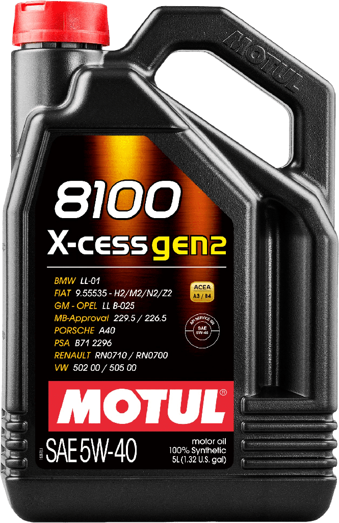 MOTUL 8100 X-CESS GEN2 5W-40 (5L)