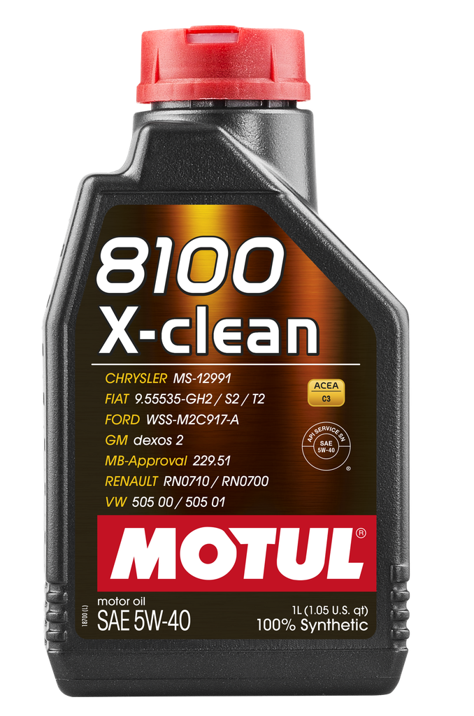 MOTUL 8100 X-CLEAN 5W40 (1L)