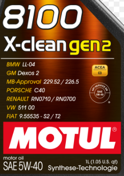MOTUL 8100 X-CLEAN GEN2 5W-40 (BULK)