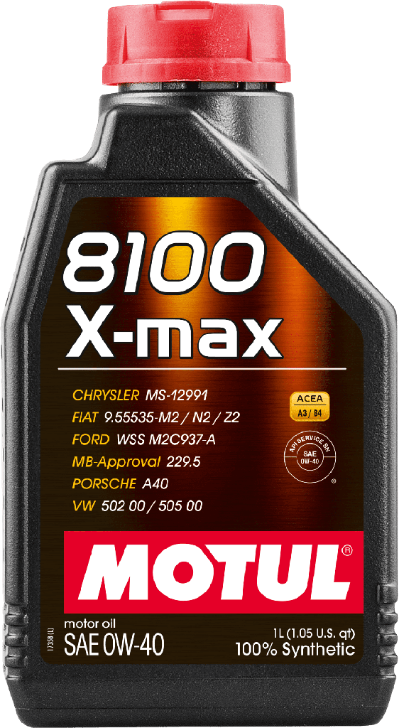 MOTUL 8100 X-MAX 0W40 (1L)