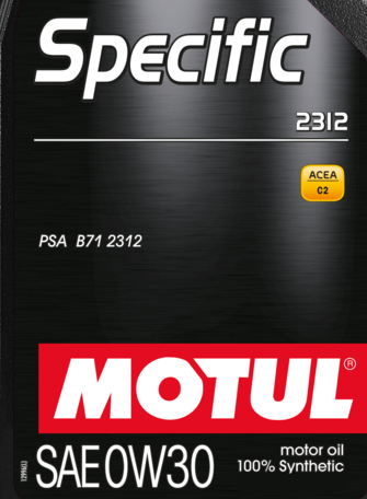 MOTUL SPECIFIC 2312 0W30 (BULK)