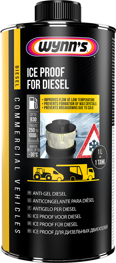 WYNN'S COMMERCIAL VEHICLE ICE PROOF FOR DIESEL (1L)