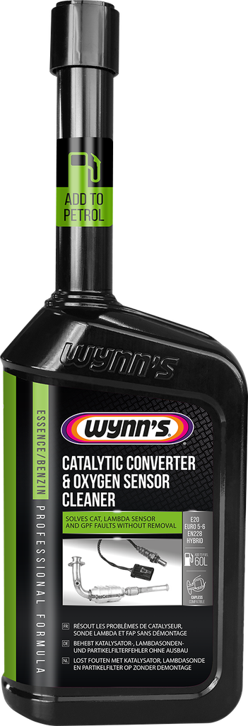 WYNN'S CATALYTIC CONVERTER & OXYGEN SENSOR CLEANER (500ML)