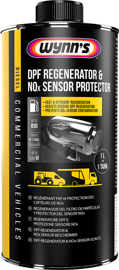 WYNN'S COMMERCIAL VEHICLE DPF REGENERATOR & NOX SENSOR PROTECTOR (1L)