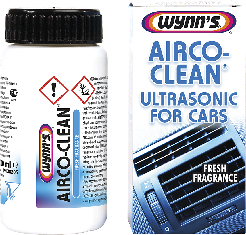 WYNN'S AIRCO-CLEAN® ULTRASONIC FOR CARS (100ML)