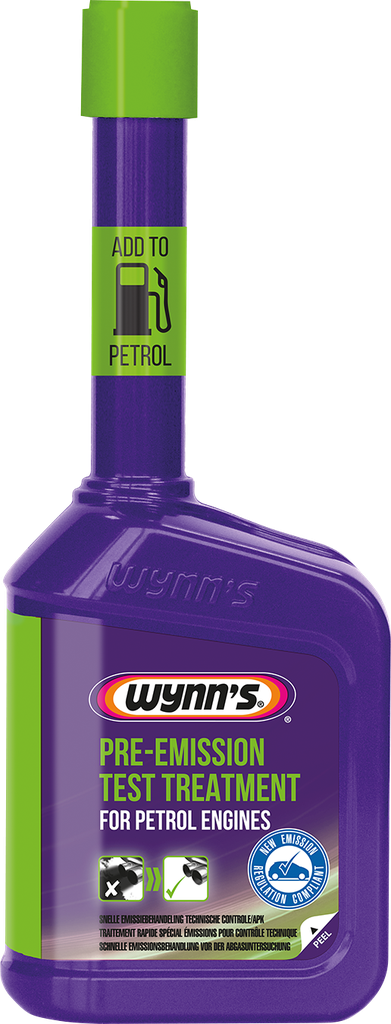 WYNN'S PRE-EMISSION TEST TREATMENT FOR PETROL ENGINES (325ML)