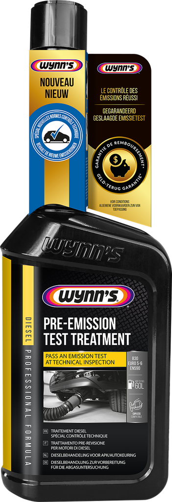 WYNN'S PRE-EMISSION TEST TREATMENT FOR DIESEL ENGINES (325ML)