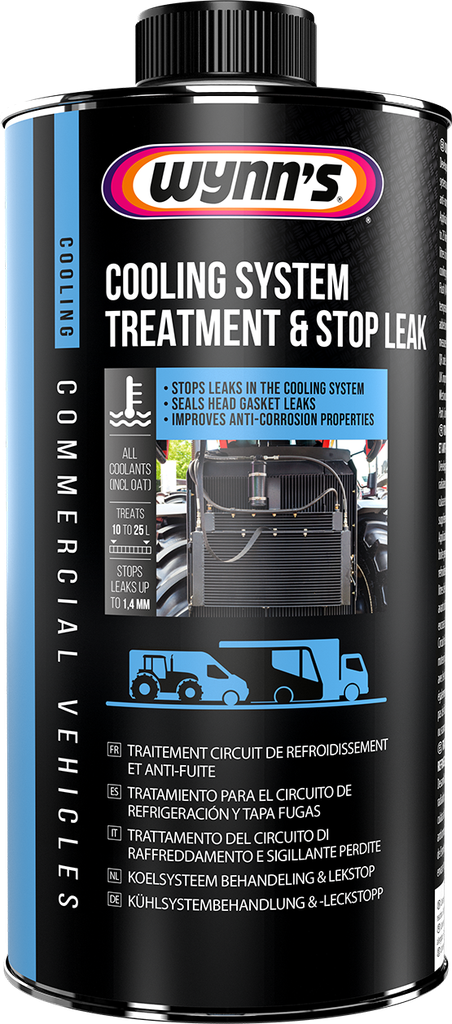 WYNN'S COMMERCIAL VEHICLE COOLING SYSTEM TREATMENT & STOP LEAK (1L)