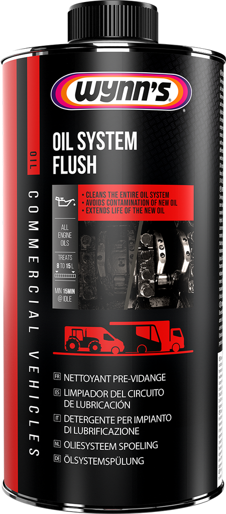 WYNN'S COMMERCIAL VEHICLE OIL SYSTEM FLUSH (1L)