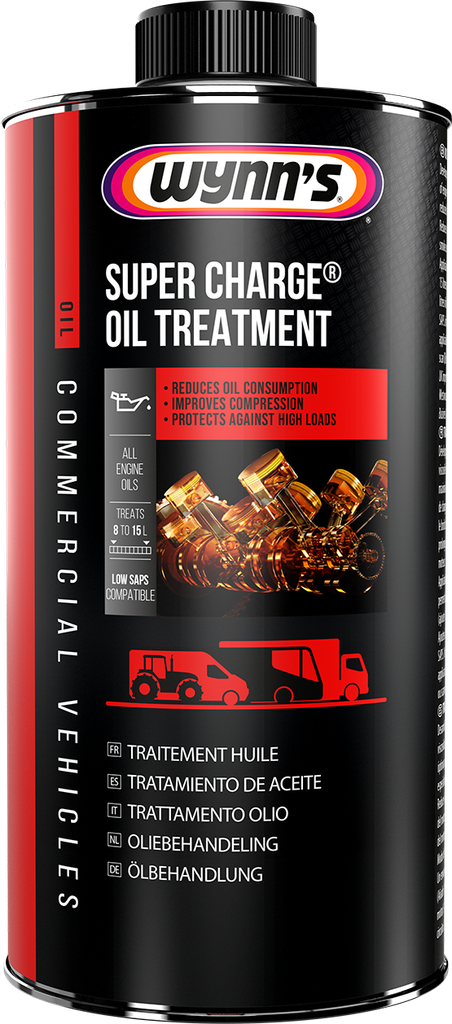 WYNN'S COMMERCIAL VEHICLE SUPER CHARGE® OIL TREATMENT (1L)