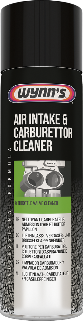 WYNN'S AIR INTAKE & CARBURETTOR CLEANER (500ML)