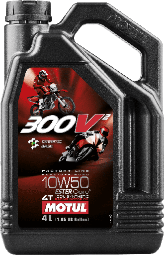 [108587] MOTUL 300V 4T FACTORY LINE 10W-50 (4L)