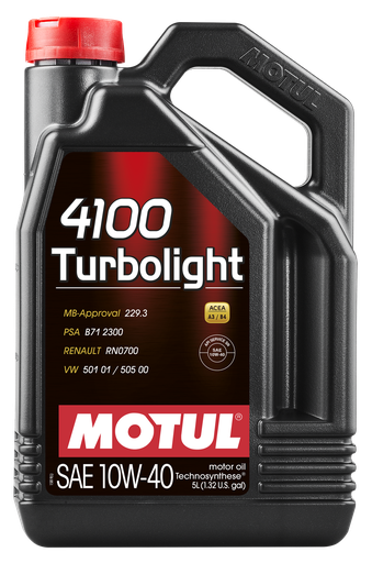 [108645] MOTUL 4100 TURBOLIGHT 10W40 (5L)