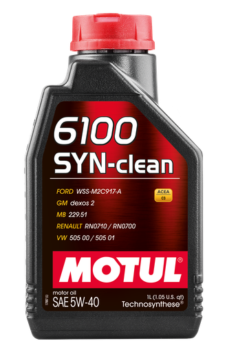 [107941] MOTUL 6100 SYN-CLEAN 5W40 (1L)