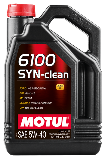 [107942] MOTUL 6100 SYN-CLEAN 5W40 (4L)