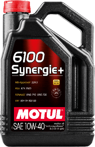 [108647] MOTUL 6100 SYNERGIE+ 10W40 (5L)