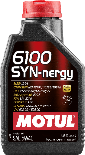 [107975] MOTUL 6100 SYN-NERGY 5W40 (1L)