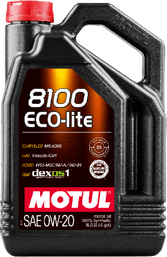 [108536] MOTUL 8100 ECO-LITE 0W-20 (5L)