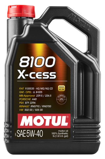 [102870] MOTUL 8100 X-CESS 5W40 (5L)