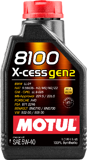 [109774] MOTUL 8100 X-CESS GEN2 5W-40 (1L)