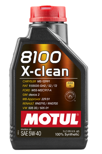 [102786] MOTUL 8100 X-CLEAN 5W40 (1L)