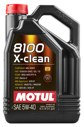 [102051] MOTUL 8100 X-CLEAN 5W40 (5L)