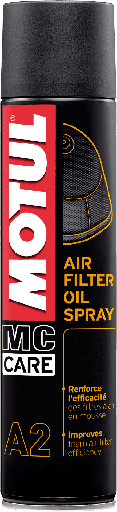 [102986] MOTUL A2 AIR FILTER OIL SPRAY (400ML)