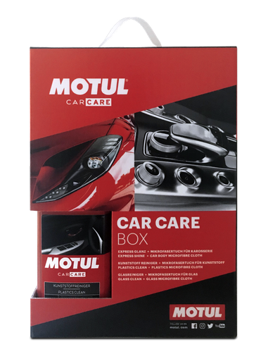 [110769] MOTUL CAR CARE BOX PRE-ASSEMBLED DE (PCE)