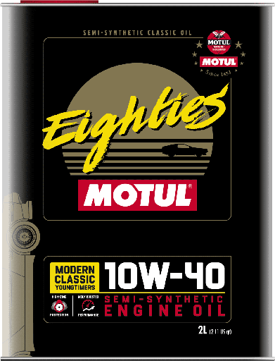 [110619] MOTUL CLASSIC EIGHTIES 10W-40 (2L)