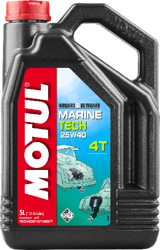 [107716] MOTUL MARINE TECH 4T 25W40 (5L)